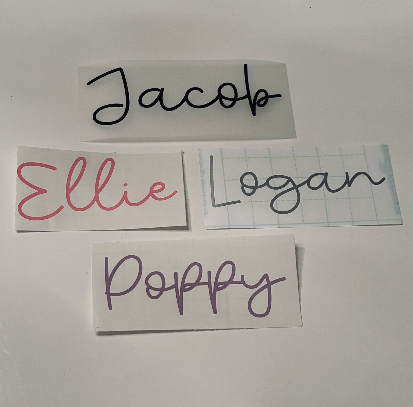 Small Personalised Custom Vinyl Decal Sticker 2.5cm