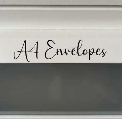 Mini Personalised Custom Vinyl Decal Sticker 1.5cm