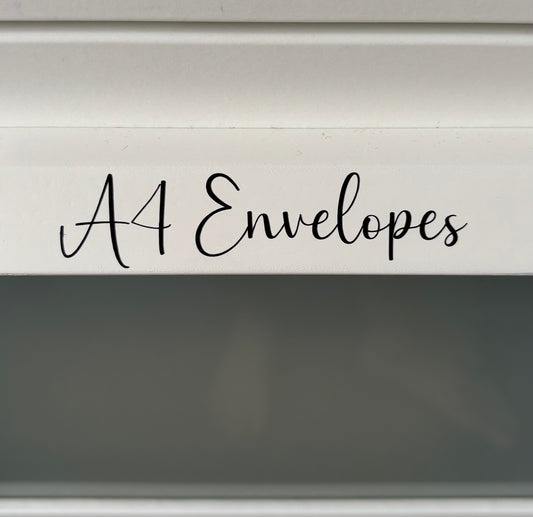 Mini Personalised Custom Vinyl Decal Sticker 1.5cm