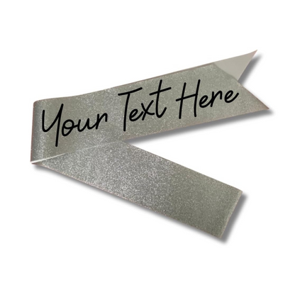 Personalised Luxury Glitter Sash